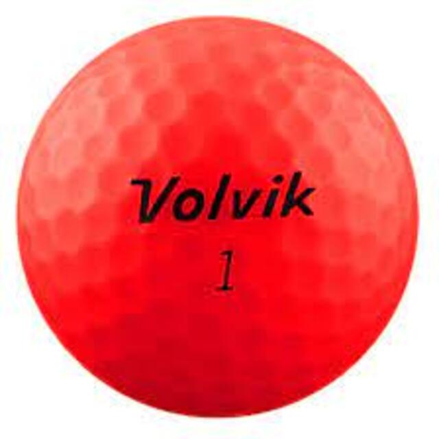 Volvik - Vimat Red Golf Balls Loose